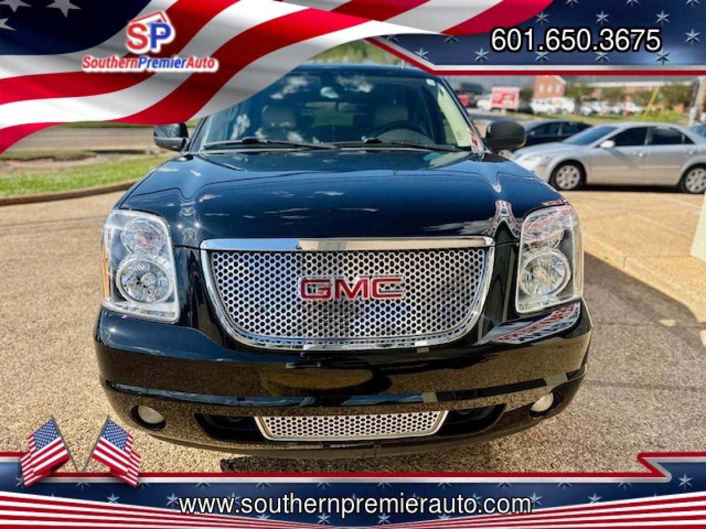 2011 BLACK GMC YUKON XL DENALI (1GKS1MEF7BR) , located at 922 W. Beacon St., Philadelphia, MS, 39350, (601) 650-3675, 32.770447, -89.127151 - Photo#1